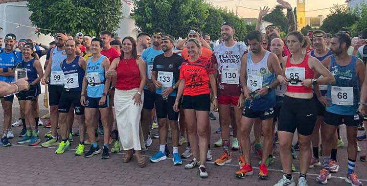 Atletas antes de iniciar una prueba del Circuito Cordobés.