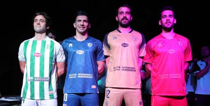 Presentación de las equipaciones del Córdoba Patrimonio.