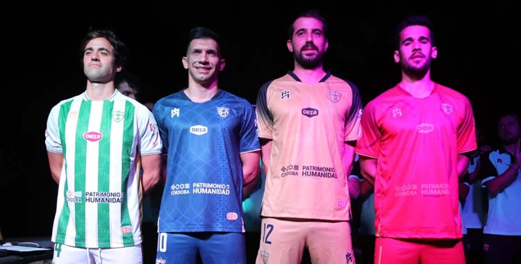 Presentación de las equipaciones del Córdoba Patrimonio.