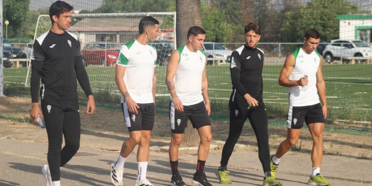 Carlos Marín Junto a Carracedo y Sergi Guardiola con Iker Álvarez a la izquierda.