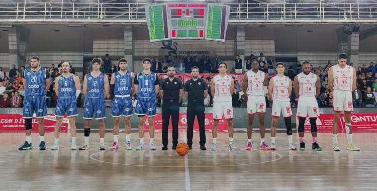 El preámbulo del Cultural-Coto Córdoba de la pasada campaña, primer partido de la próxima. Foto: Cultural Leonesa Baloncesto