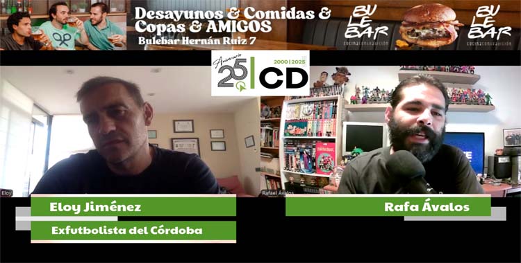 Eloy Jiménez en su entrevista a Cordobadeporte.
