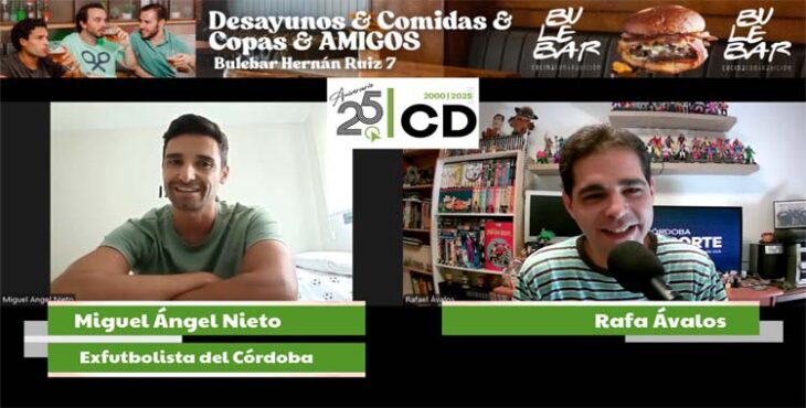 Miguel Ángel Nieto en su entrevista a Cordobadeporte.
