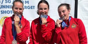 Fátima Gálvez posa con su bronce europeo.