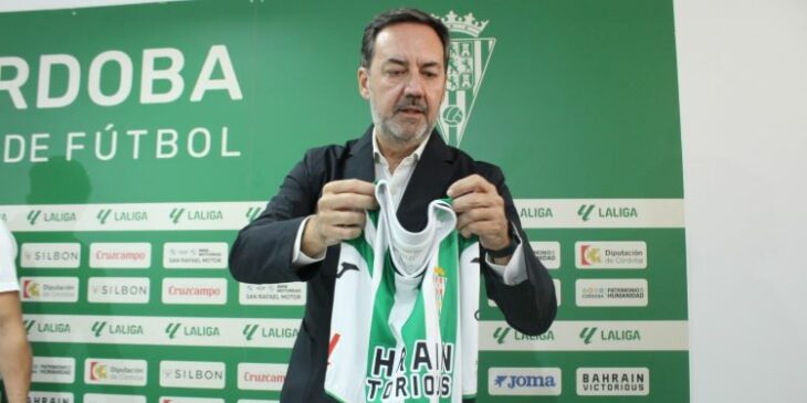 Antonio Fernández Monterrubio con la camiseta blanquiverde.