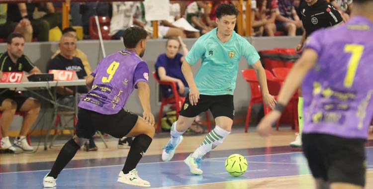 Murilo Duarte en el duelo con el Jaén Paraíso Interior.