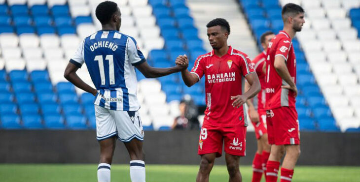 Dalisson en una jugada del partido contra Real Sociedad