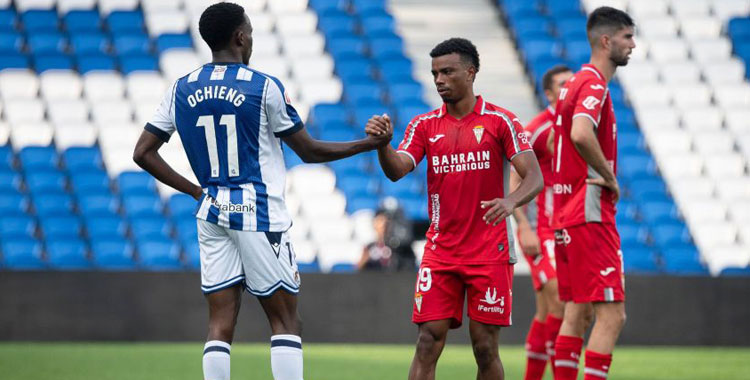 Dalisson en una jugada del partido contra Real Sociedad