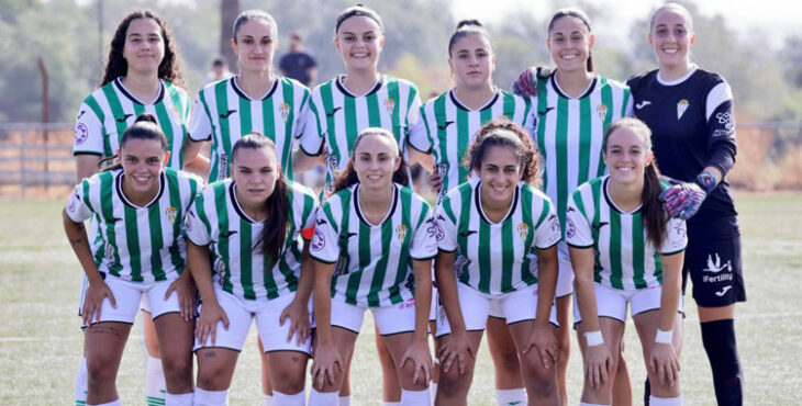 El primer once en la liga de la escuadra califal. Foto: @CordobaFemenino