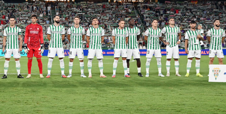 Los once jugadores que arrancaron con el Córdoba ante el Racing. Autora: Natalia Román
