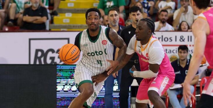 Ja'Monta Black en el partido ante el Insolac Caja 87.