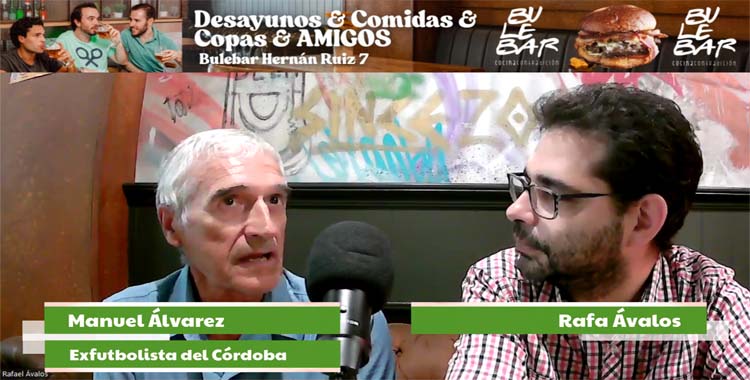 Manuel Álvarez en su entrevista a Cordobadeporte.