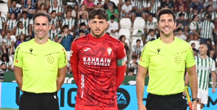 Carlos Marín antes del Córdoba-Castellón.