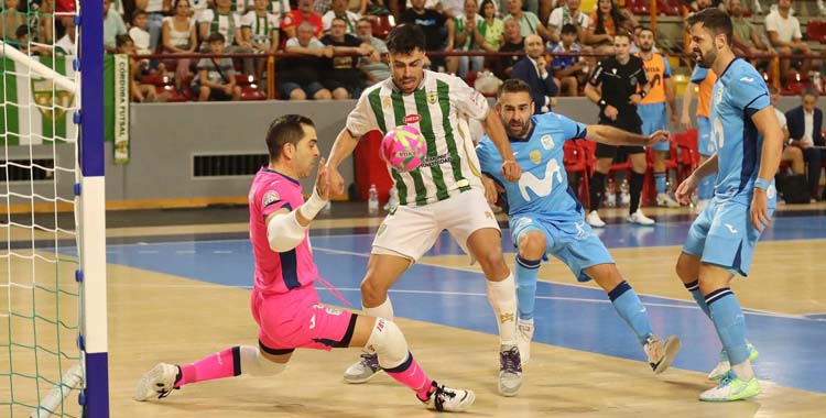 Nicolás Marrón en una acción de ataque ante el Movistar Inter.