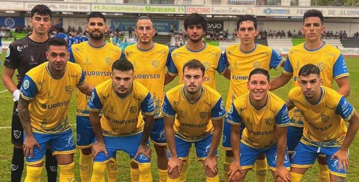 Formación titular del Palma del Río en Maracena.