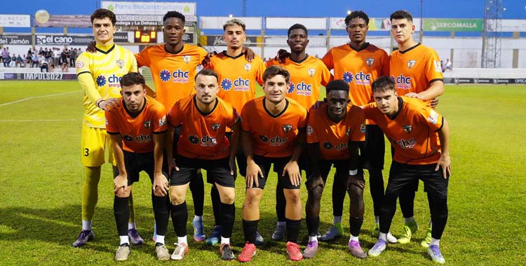 Once del Pozoblanco ante el Ceuta B.