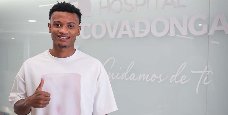 Óscar Cortés, el último fichaje del Sporting.