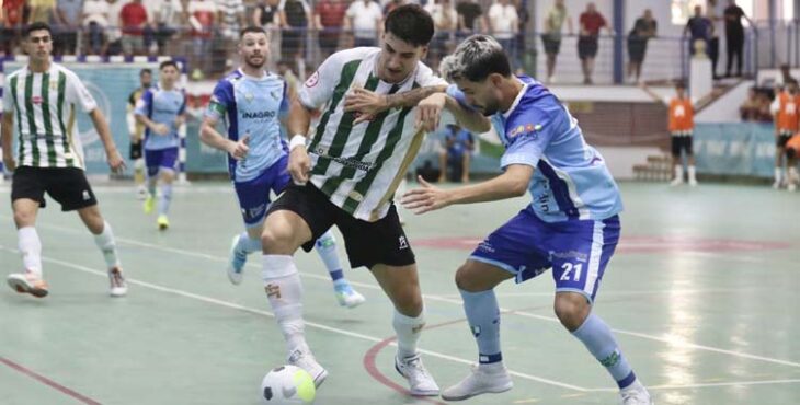 Lance del duelo con El Ejido en Copa Andalucía.