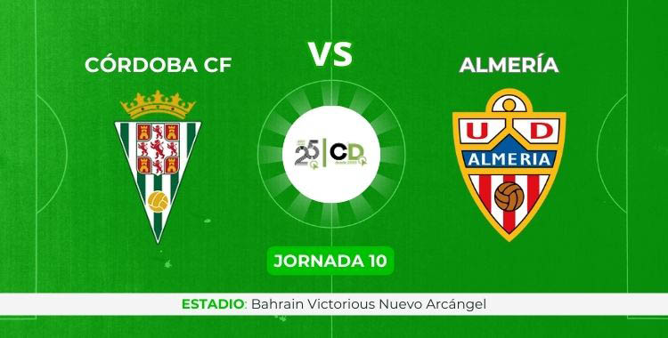 Sigue on line la crónica del Córdoba vs Almería.