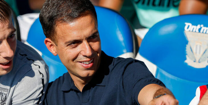Borja Jiménez en su etapa en el Leganés y Butarque. Foto: RTVE