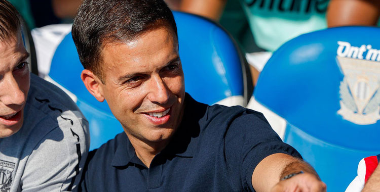 Borja Jiménez en su etapa en el Leganés y Butarque. Foto: RTVE