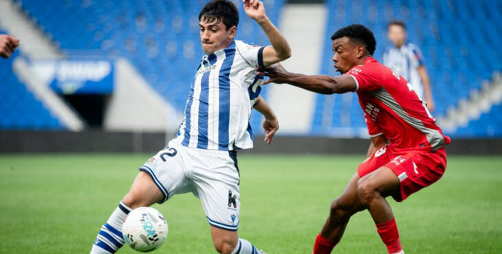 Dalisson rescató un punto para el Córdoba ante la Real Sociedad B. Foto: LaLiga Hypermotion