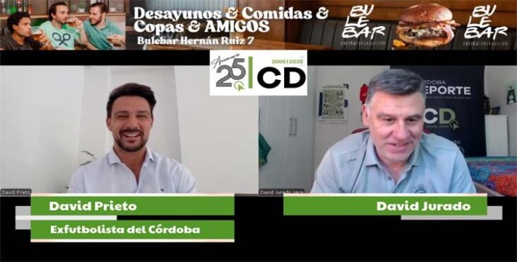 David Prieto durante su entrevista con David Jurado.