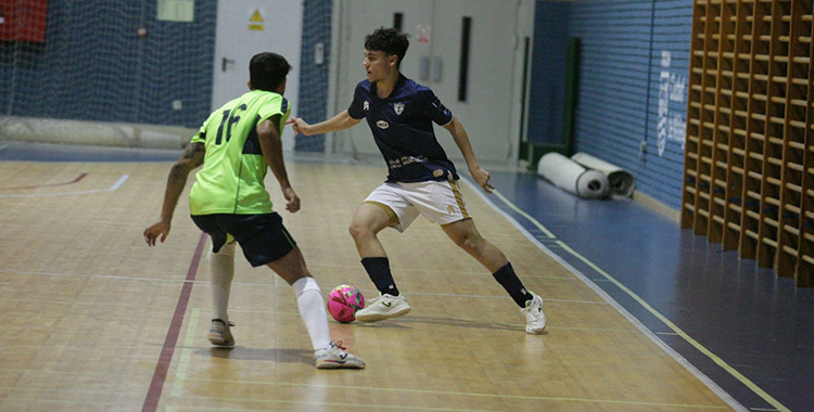 Lance del Malacitano Futsal-Córdoba Futsal Patrimonio.