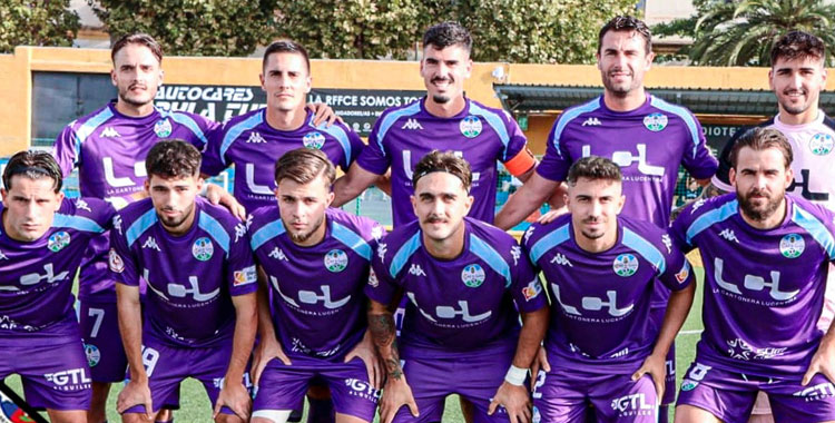 Once del Ciudad de Lucena en su visita al Ceuta B.
