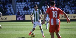 Theo Zidane en la última visita del Almería a El Arcángel.