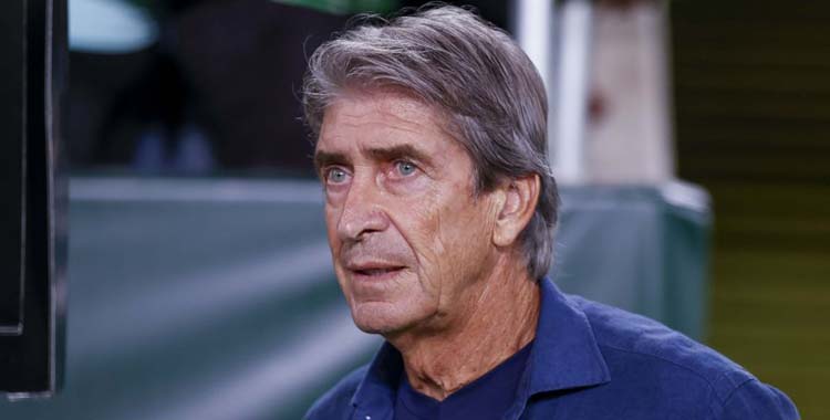 Manuel Pellegrini en el reciente Real Betis-Atlético de Madrid.