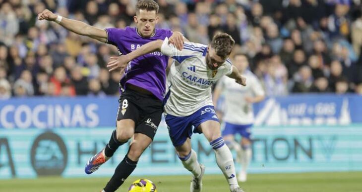 Isma Ruiz en el último partido del Córdoba en Zaragoza.