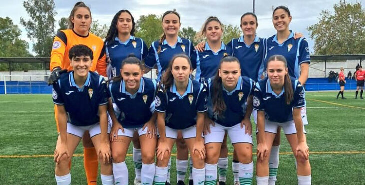 El once inicial del Córdoba en Pinilla. Foto: @CordobaFemenino