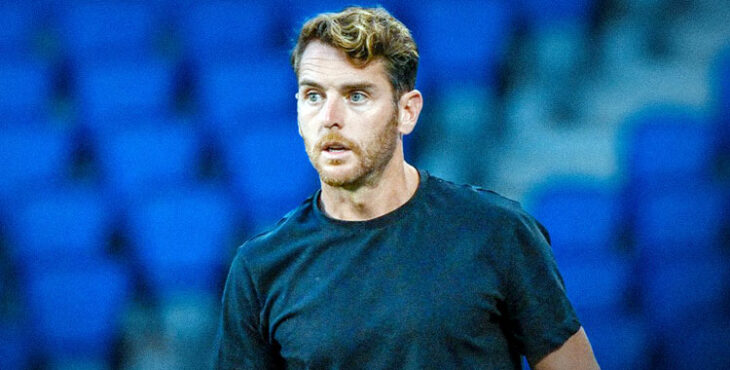 Ibai Gómez, entrenador del Andorra hasta este domingo. Foto: FC Andorra