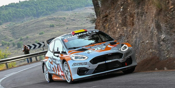 Pedro David Pérez en acción en el Andaluz. Foto: Federación Andaluza de Automovilismo