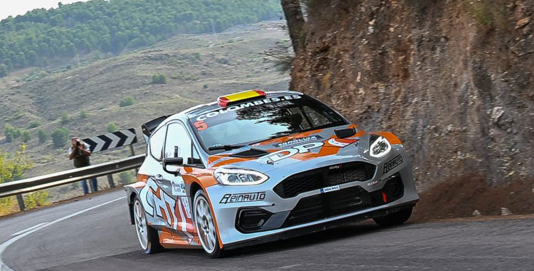 Pedro David Pérez en acción en el Andaluz. Foto: Federación Andaluza de Automovilismo