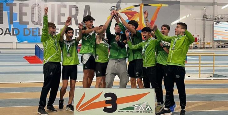 El Club Atletismo Cordobés, bronce andaluz sub16.