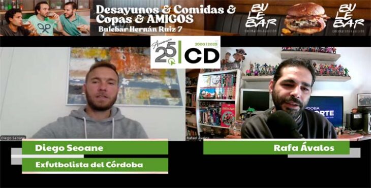 Diego Seoane en su entrevista a Cordobadeporte.