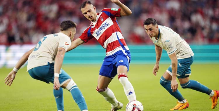 Carracedo e Isma Ruiz en Granada en el pasado curso.