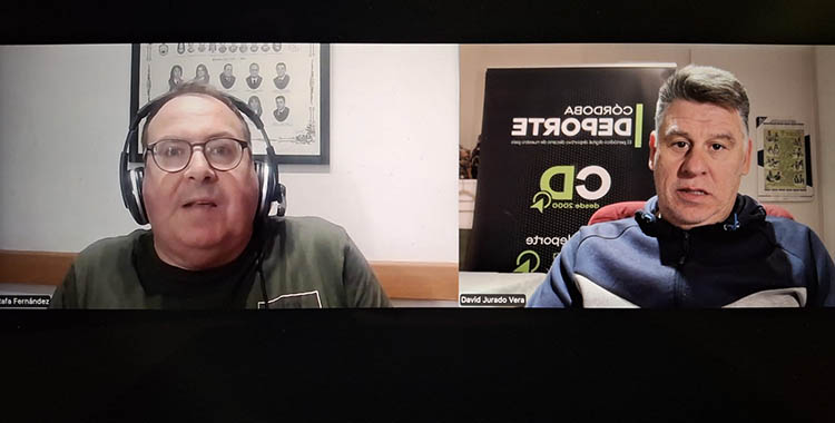 Rafa Fernández y David Jurado valoran el empate sumado en Málaga.