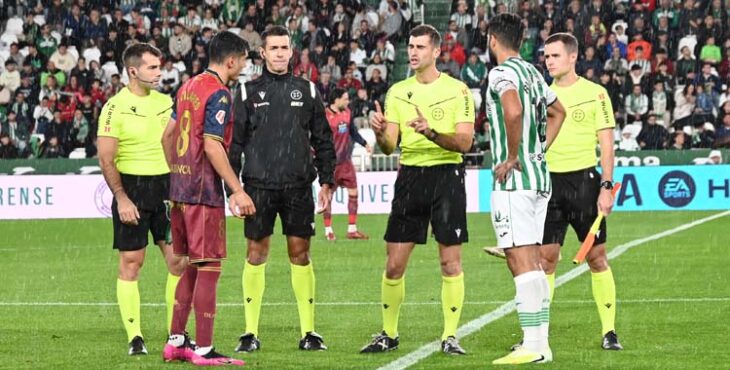 Moreno Aragón en el sorteo del Córdoba-Deportivo.