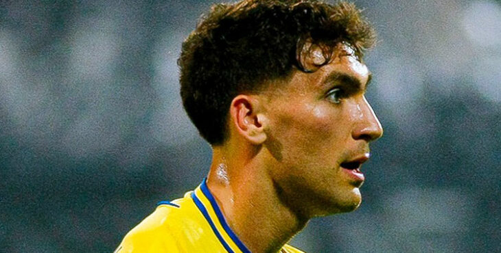 Diego Percan en su etapa en Polonia. Foto: Arka Gdynia