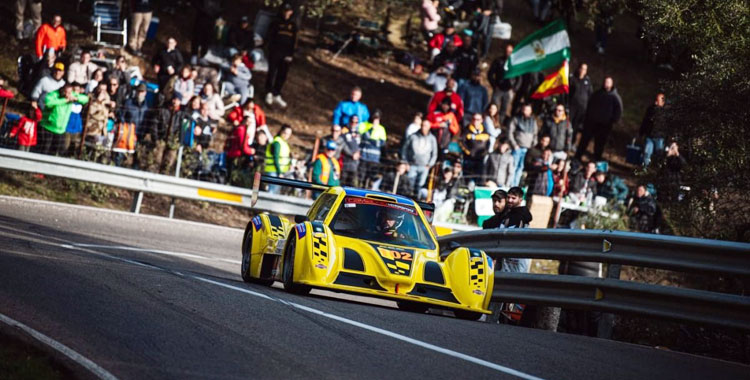 Salvador España lideró varias clasificaciones en la 34ª Subida a Trassierra. Foto: Carmen Cruz / FAA