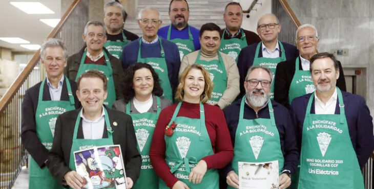 La puesta de largo de la nueva iniciativa de Cocinillas CCF en el Ayuntamiento. Foto: @CordobaCF