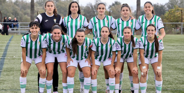 El equipo inicial blanquiverde en la Ciudad Deportiva. Foto: @CordobaFemenino