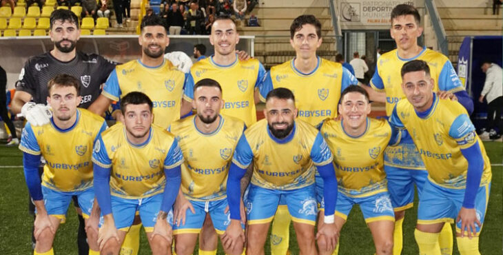 El once palmeño ante el Betis C. Foto: @Palmadeporte / Atlético Palma del Río
