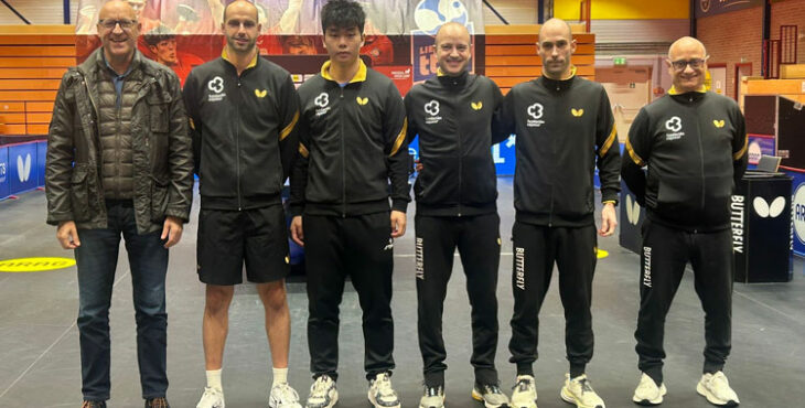 La formación de la expedición prieguense en Alemania