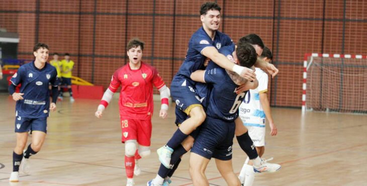 Victoria muy importante para la escuadra califal en tierras malacitanas. Foto: Edu Luque / Córdoba Futsal