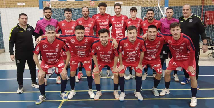 Formación del Beconet Bujalance ante el Malacitano.