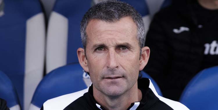 Igor Oca en el Leganés-Córdoba.